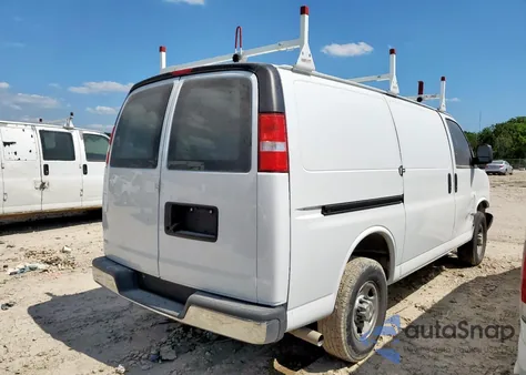 2023 Chevrolet Express G2500 z USA, uszkodzony, nr VIN 1GCWGAFPXP1252133